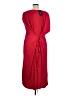 City Chic 100% Polyester Red Casual Dress Size 16 Plus (S) - photo 2