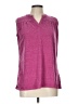Basic Editions Pink Sleeveless T-Shirt Size L - photo 1