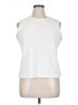 Laura Ashley White Sleeveless Blouse Size XL - photo 1