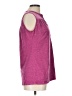 Basic Editions Pink Sleeveless T-Shirt Size L - photo 4