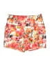 Athleta Floral Orange Shorts Size XL - photo 1