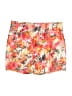 Athleta Floral Orange Shorts Size XL - photo 2