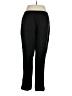 Flax Solid Black Track Pants Size 14 (L) - photo 2