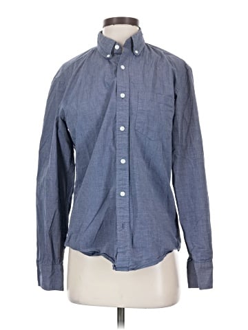 J.Crew Factory Store Long Sleeve Button-Down Shirt (view 1)