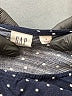Gap 100% Rayon Polka Dots Blue Black Casual Dress Size S - photo 7