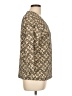 JM Collection Tan 3/4 Sleeve Top Size L - photo 4