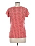 Bass Red Short Sleeve Blouse Size M - photo 2