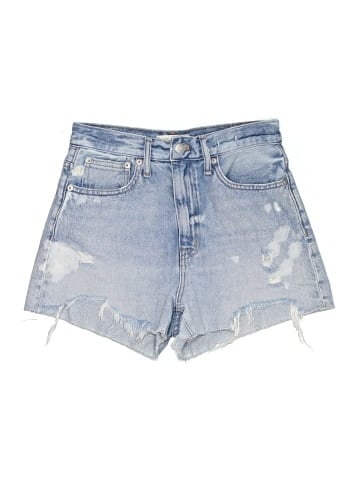 Madewell The Momjean Short in Jeffries Wash: Destructed Edition (view 1)