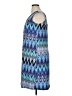 Avenue Graphic Blue Casual Dress Size 14 Plus - photo 5