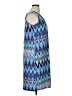 Avenue Graphic Blue Casual Dress Size 14 Plus - photo 4