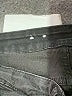 Unbranded Solid Black Denim Shorts Size M - photo 3