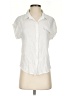 Shein Ivory Short Sleeve Blouse Size S - photo 1