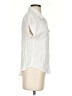 Shein Ivory Short Sleeve Blouse Size S - photo 4