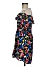 Love 100% Rayon Floral Blue Casual Dress Size S - photo 5