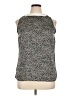 Worthington 100% Polyester Silver Sleeveless Blouse Size XL - photo 1
