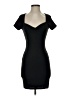 Gaze Solid Black Cocktail Dress Size S - photo 1