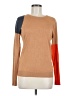 525 America Color Block Tan Pullover Sweater Size M - photo 1