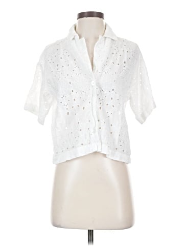 Abercrombie & Fitch Short Sleeve Blouse (view 1)