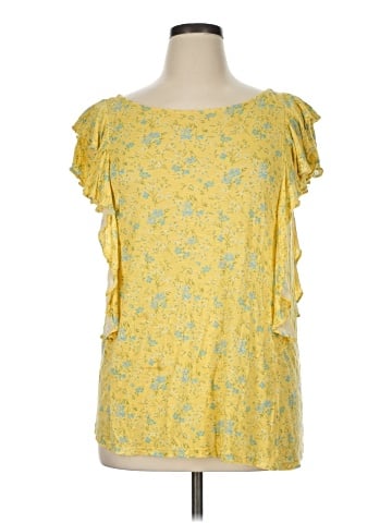 Chaps Short Sleeve Blouse (view 1)