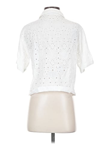 Abercrombie & Fitch Short Sleeve Blouse (view 2)
