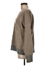 J.Crew Collection Floral Gray Wool Pullover Sweater Size M - photo 5