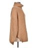 Abercrombie & Fitch 100% Polyester Tan Turtleneck Sweater Size L - photo 4