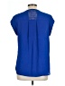 Daniel Rainn 100% Polyester Blue Short Sleeve Blouse Size L - photo 2