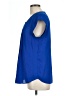 Daniel Rainn 100% Polyester Blue Short Sleeve Blouse Size L - photo 5