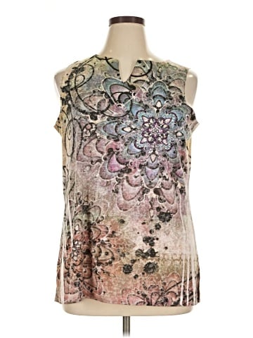 Carole Little Sleeveless Blouse (view 1)