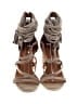 Jeffrey Campbell 100% Leather Gray Sandals Size 8 - photo 2