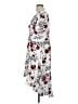 Candie's 100% Polyester Floral White Casual Dress Size L - photo 5