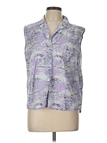 Eddie Bauer Sleeveless Button-Down Shirt (view 1)