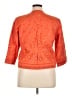Coldwater Creek 100% Cotton Orange Jacket Size 14 - photo 2