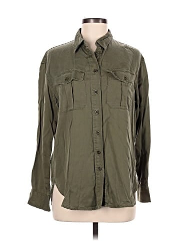 Lauren by Ralph Lauren Long Sleeve Button-Down Shirt (view 1)
