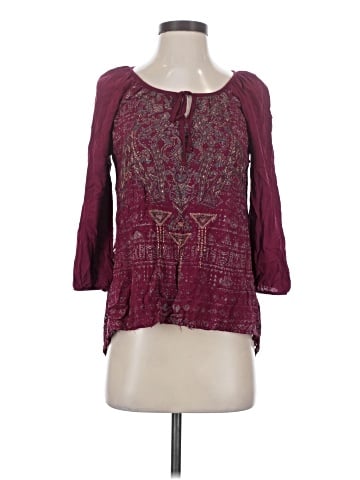 Spoiled 3/4 Sleeve Blouse (view 1)