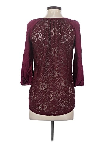 Spoiled 3/4 Sleeve Blouse (view 2)
