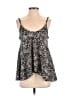 Elan 100% Polyester Black Sleeveless Blouse Size M - photo 1