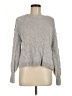 Pink Rose 100% Polyester Gray Pullover Sweater Size M - photo 1