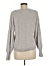 Pink Rose 100% Polyester Gray Pullover Sweater Size M - photo 2