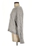 Pink Rose 100% Polyester Gray Pullover Sweater Size M - photo 5