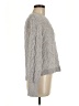 Pink Rose 100% Polyester Gray Pullover Sweater Size M - photo 4