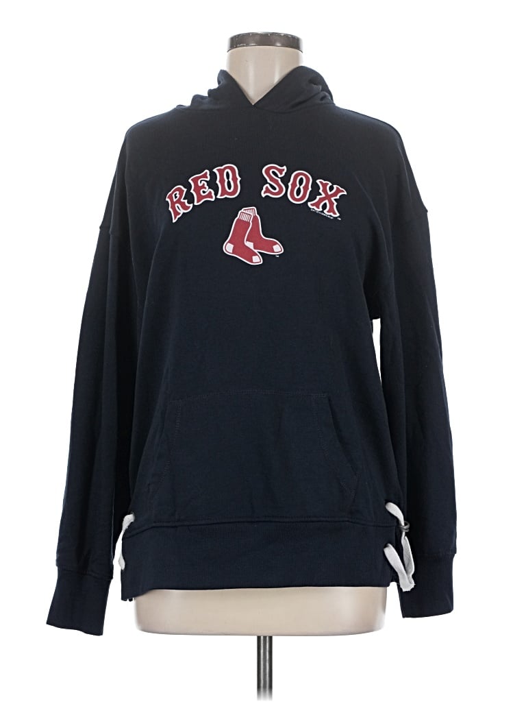 Pre-owned Soft As A Grape Pullover Hoodie In Blue