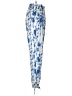 Tyche Tie-dye Blue Casual Pants Size M - photo 4