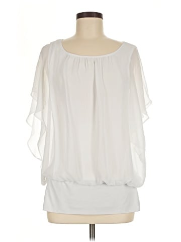 JM Collection 3/4 Sleeve Blouse (view 1)