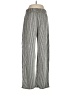Caution to the Wind Chevron-herringbone Gray Casual Pants Size M - photo 1