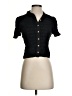 J.Crew Black Short Sleeve Blouse Size XS - photo 1