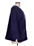 Saks Fifth Avenue Solid Purple Pullover Sweater Size L - photo 4
