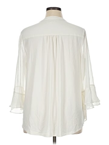 Charter Club 3/4 Sleeve Blouse (view 2)