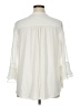 Charter Club 100% Polyester Ivory 3/4 Sleeve Blouse Size 1X - photo 2