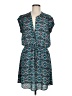 Black Rainn 100% Polyester Paisley Teal Casual Dress Size M - photo 1